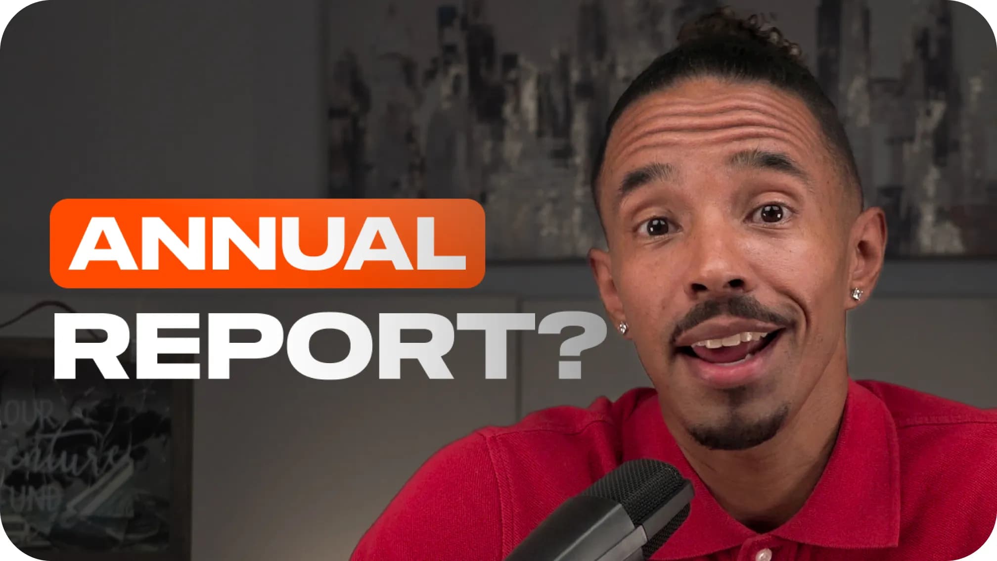 Annual report video thumbnail