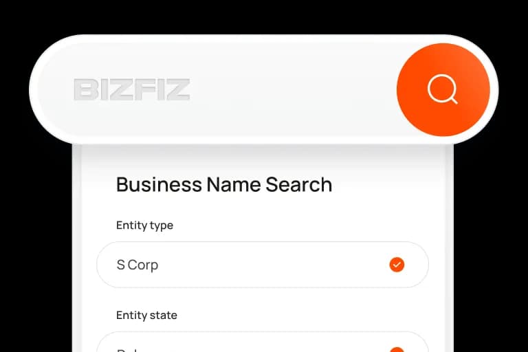 business name search tool illustration