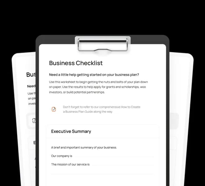 Business Plan Worksheet