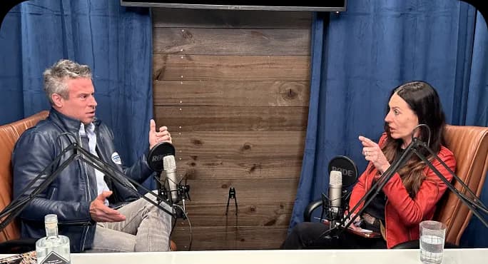 Bizee Podcast Episode - Streeter McClure talking with Amy