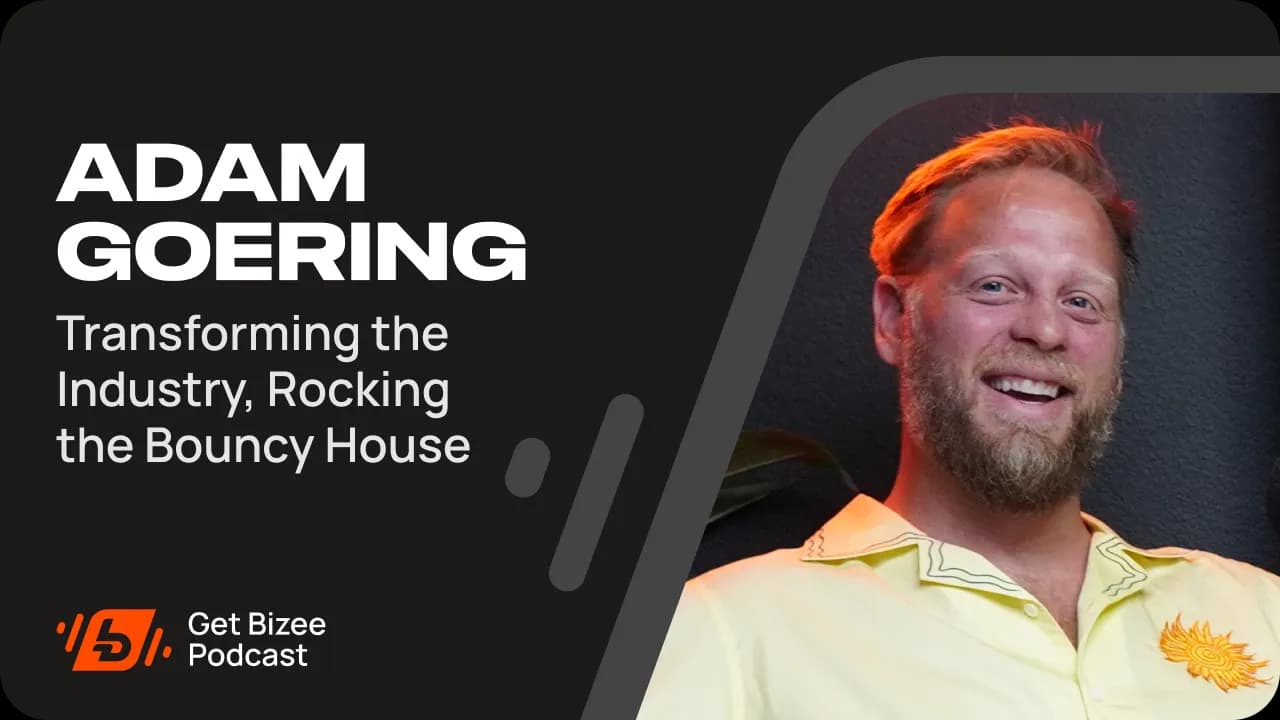 Adam Goering - Transforming the Industry, Rocking the Bouncy House