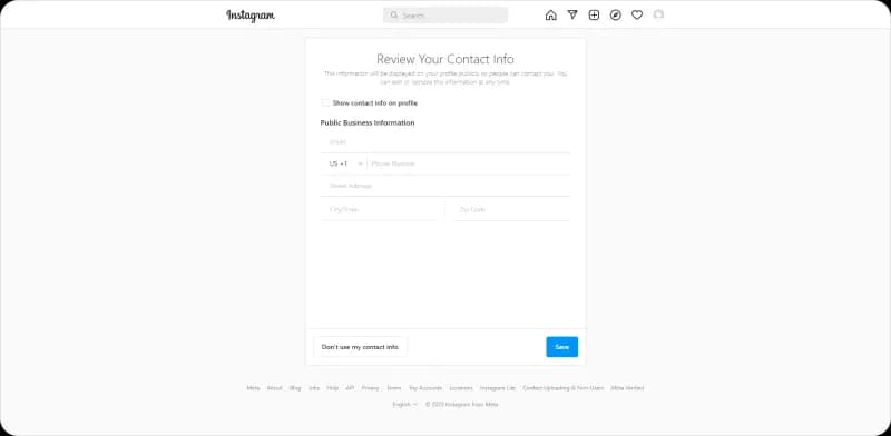 Img 9. How to set up an Instagram account